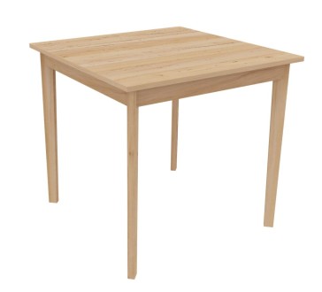 Table Soline 4 pieds - 80x80 cm